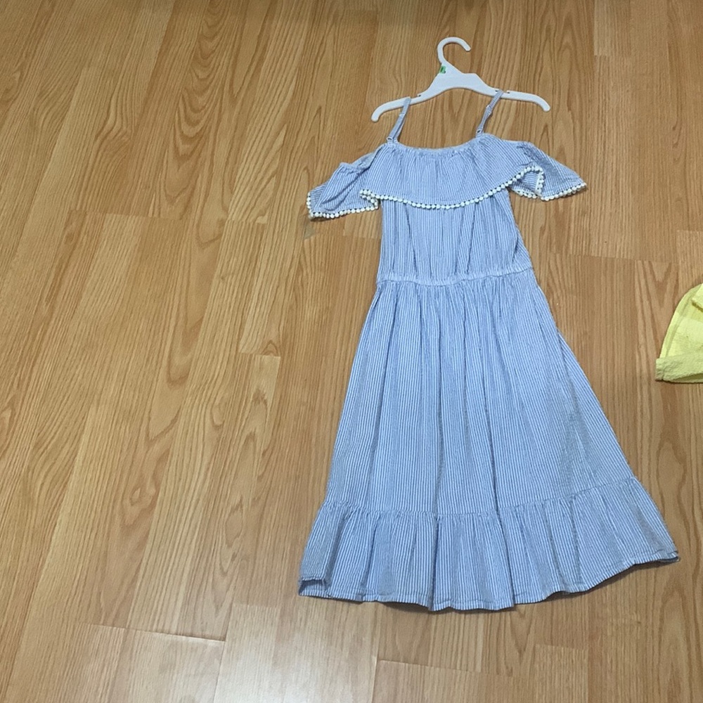 Blue dress